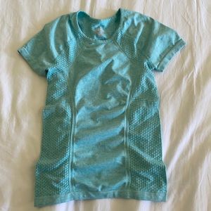Girls Athleta Teal active shirt